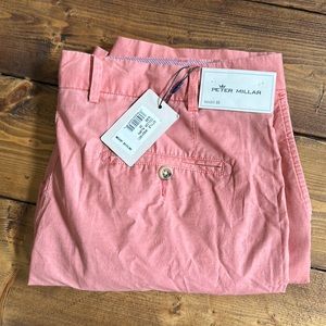 Peter Millar Men’s Seaside Shorts - Salmon - Size 35